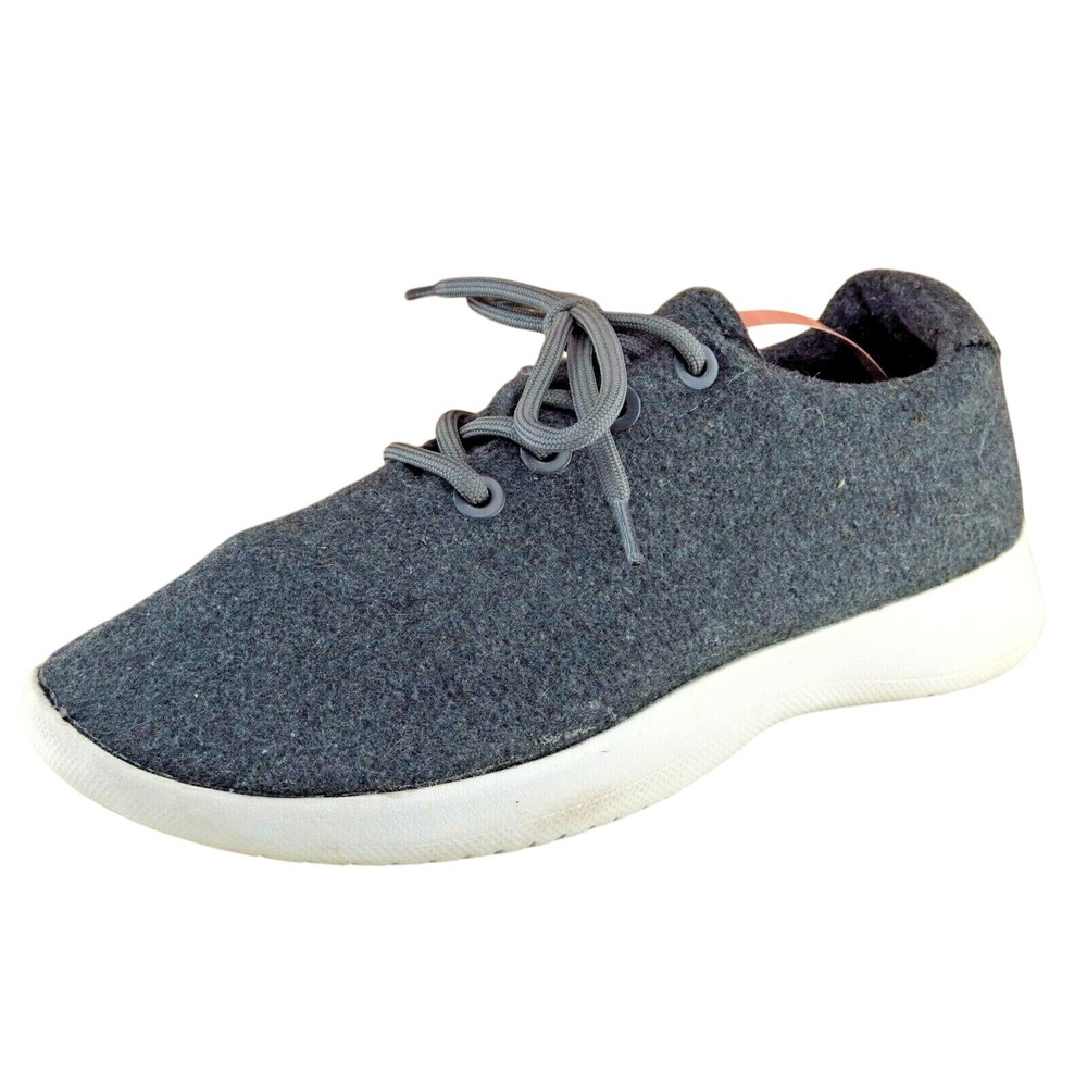 Time & Tru Women's Running Shoes Size 9 Gray Fabric Lace Up‎ Comfort